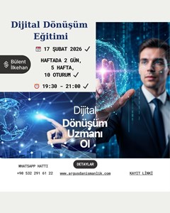Dijital Çağın Lideri Olun: Beş Haftada Uygulamalı Dijital Dönüşüm Eğitimi